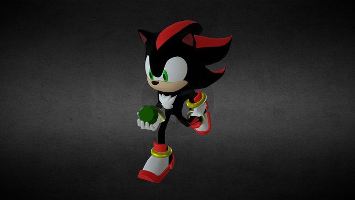 Shadow the hedgehog 3D Model