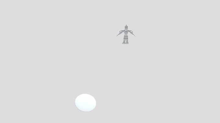 titan clock man3 3D Model