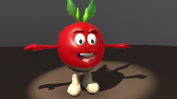 Mr Tomato 3D Model