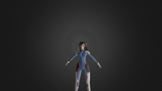 D.va Model 3D Model