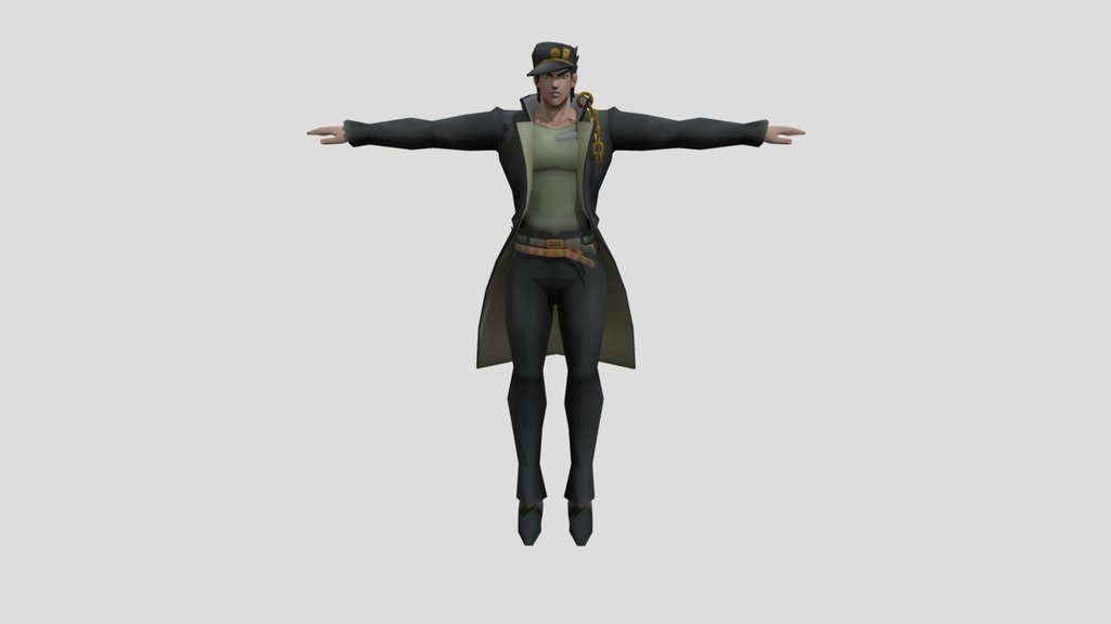 Jotaro Kujo - Idle - Unity