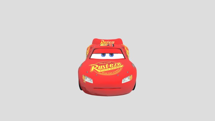 Lighting-mcqueen 3D Model