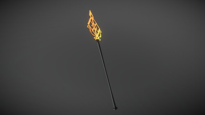 Spear 3D Model