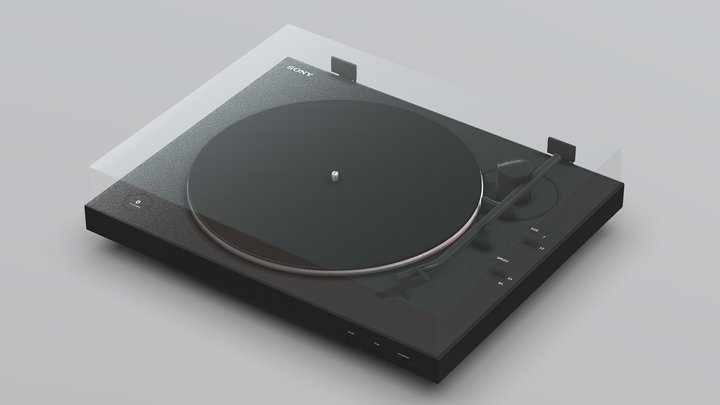 Sony PS-LX310BT turntable 3D Model