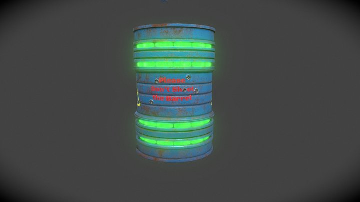 Oil_Drum 3D Model