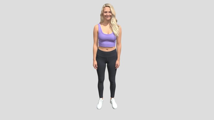 Lilac Workout Portrait – Modèle 3D gratuit STL