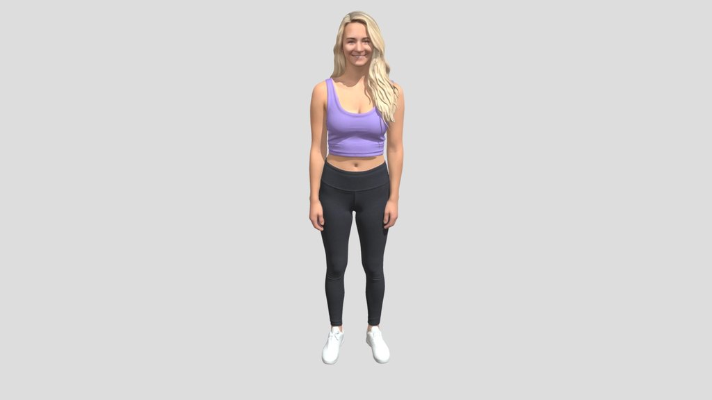 Lilac Workout Portrait