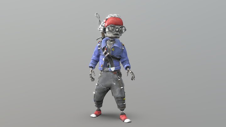 Garik - Stylized Game Character 3D Model