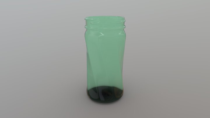 Mason Jar 3D Model