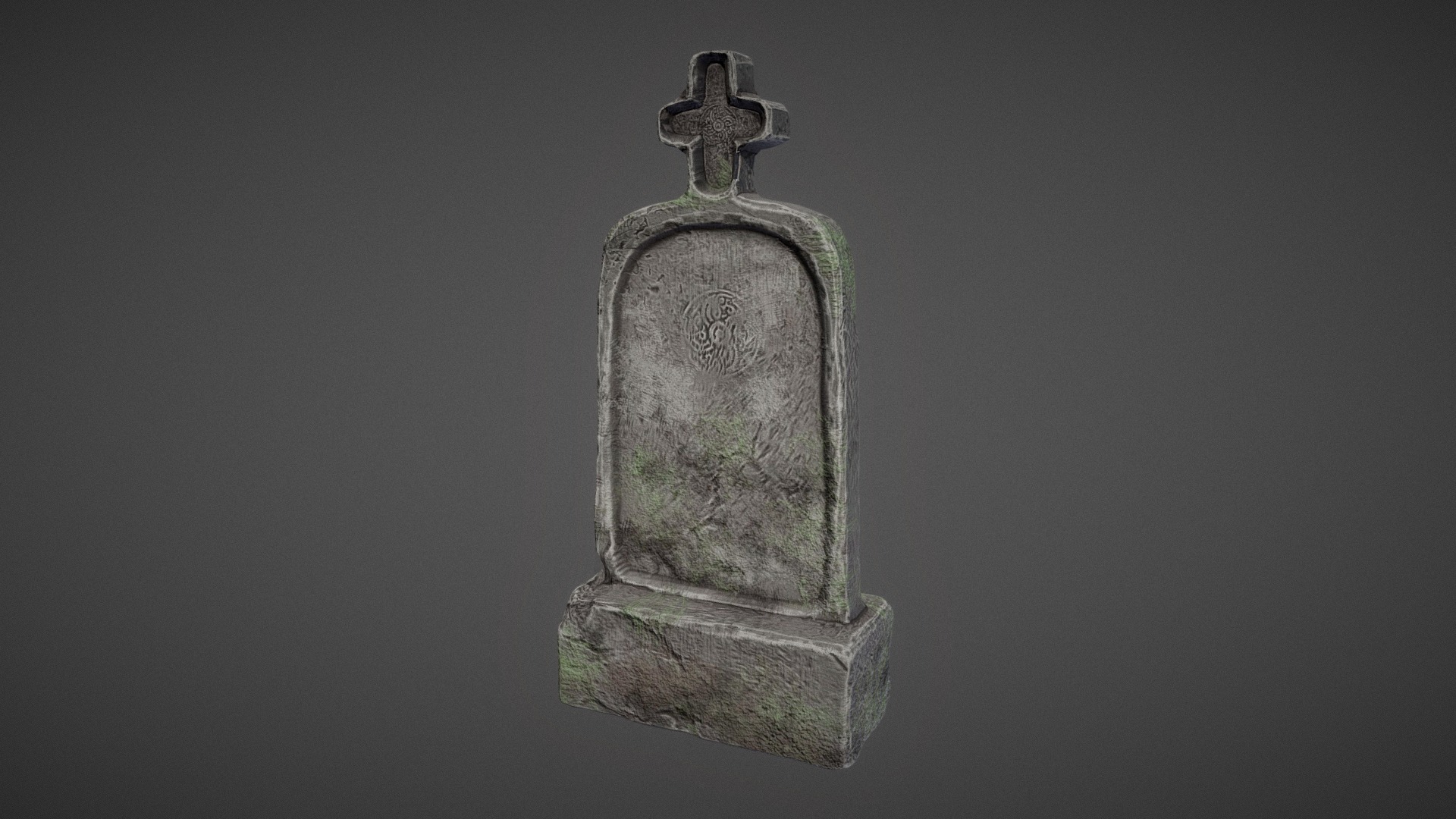 3D model Tombstone - This is a 3D model of the Tombstone. The 3D model is about a metal object with a handle.