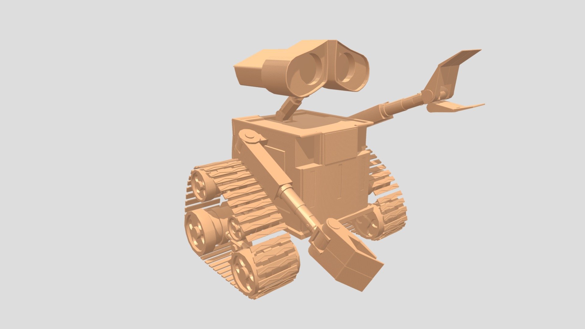 Wall-E - 3D model by Gonzalo Arraigada (@gonzalooo) [0335e58] - Sketchfab