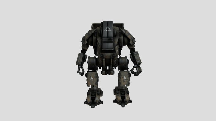 blue-archive-kaiser-pmc-military-robots 3D Model