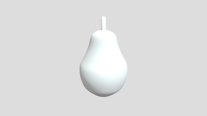 pear 3D Model