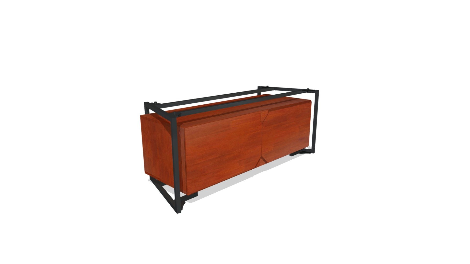 BONIX CABINET (BNX-03) 120x44x45cm — Sketchfab embed 3D viewer