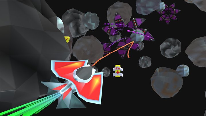 Fight_across_the_rocks 3D Model