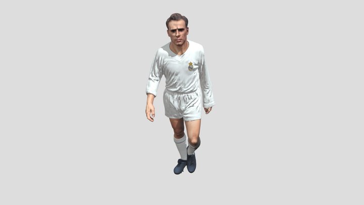 Alfredo Di Stefano 3D Model