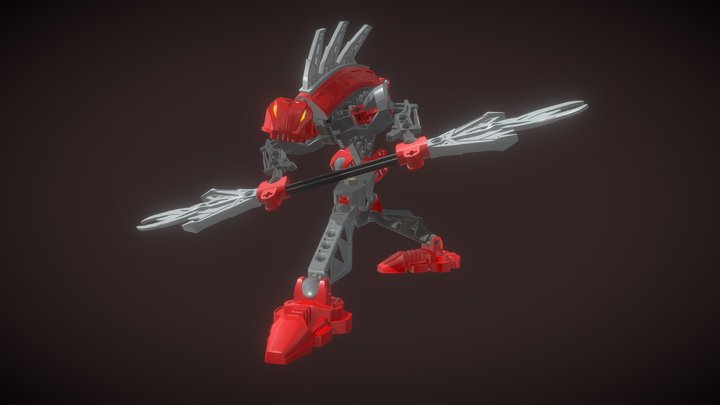 Bionicle Turahk 3D Model