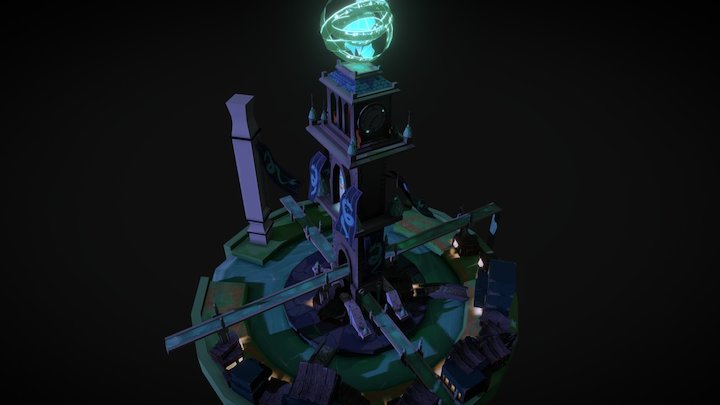 Serpent City 3D Model