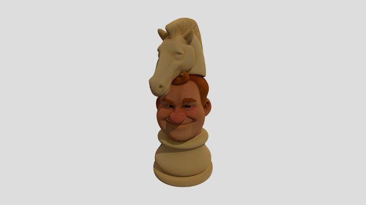 chesspiece horse bjorn – Modelo 3D gratuito STL