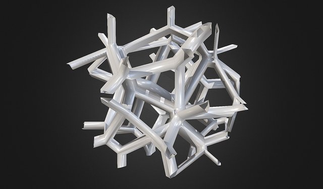 Cellular Structure 05 3D Model