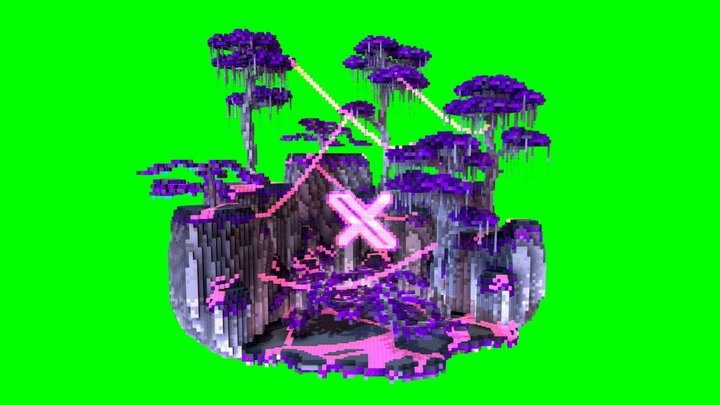 X 3D Model