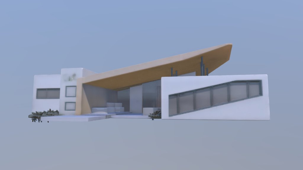 Minimalistic modular house
