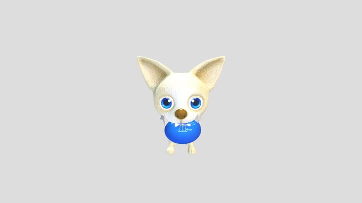Touch Belly - Talking Chihuahua