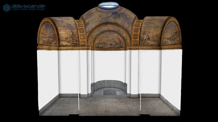 Das Fürstenbad - Die schönste Badekammer Aachens 3D Model