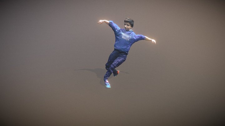 Breakdance Freezes 3D Model