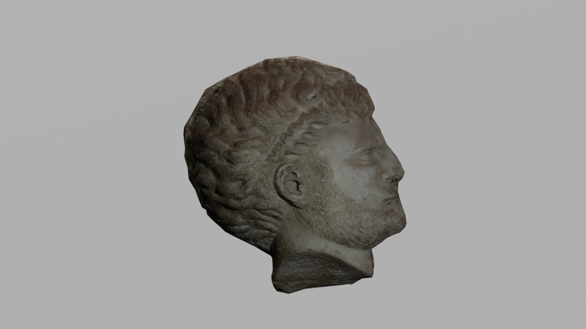 BAKED ITALY - Marble head — Sketchfab embed 3D viewer