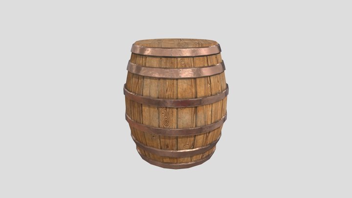 Sanchez Barrel Low 3D Model