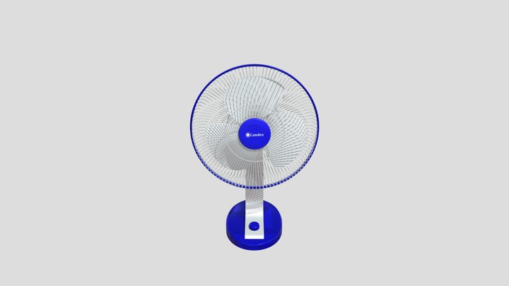 Table Fan 3D Model