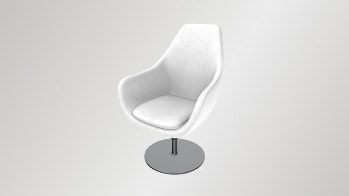 Soft Lounge Chair 3D Model