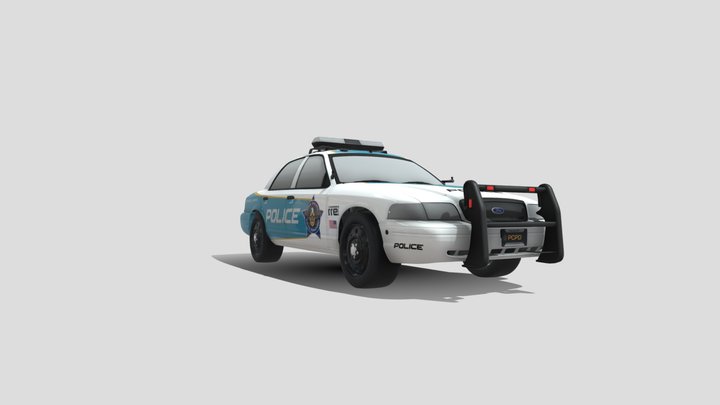 COP CROWN VICTORIA FROM NFS HEAT 3D Model
