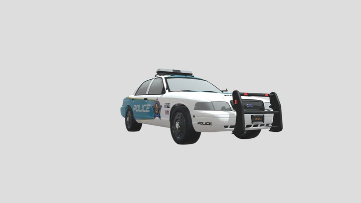 COP CROWN VICTORIA FROM NFS HEAT 3D Model