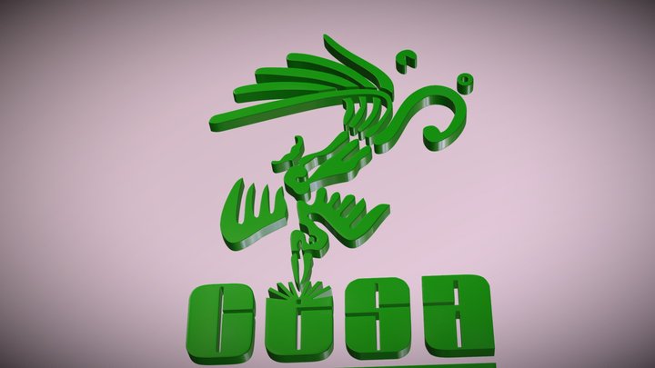 Logo Institucional CESA 3D Model