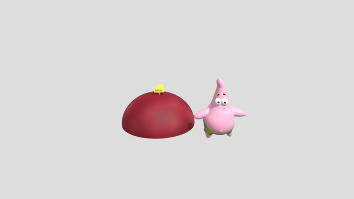 Patrick Star 3D Model