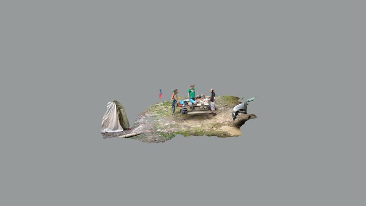 Camp 3D Model