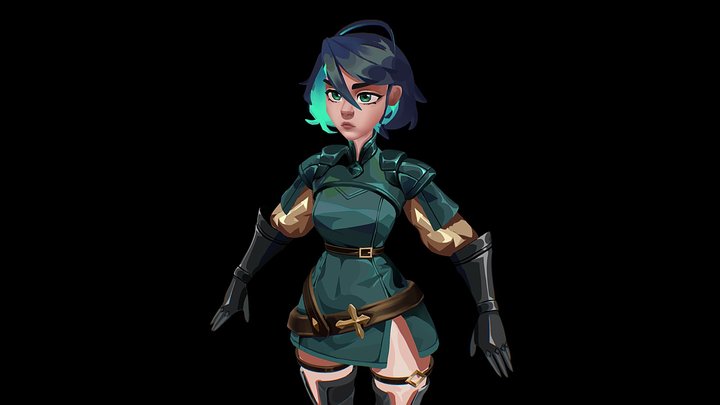 Ruined 3D Model