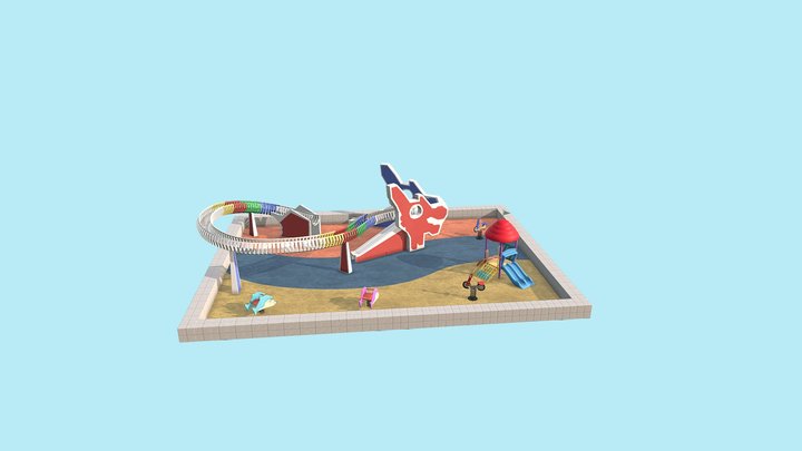 Dragon Playground 3D Model