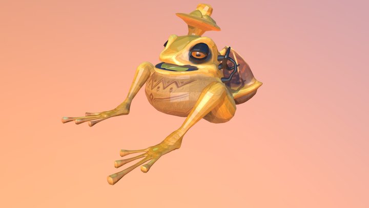 Crapaupot (ToadPot) 3D Model