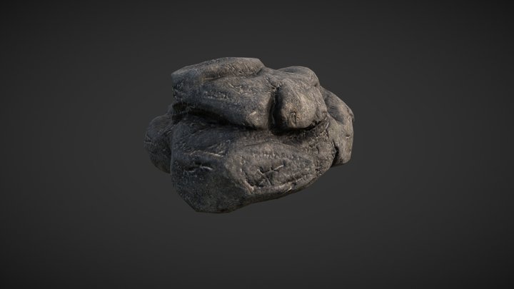Rock_gray_example_2 3D Model