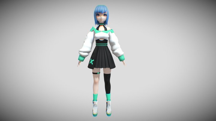 Animation characters 3D Model
