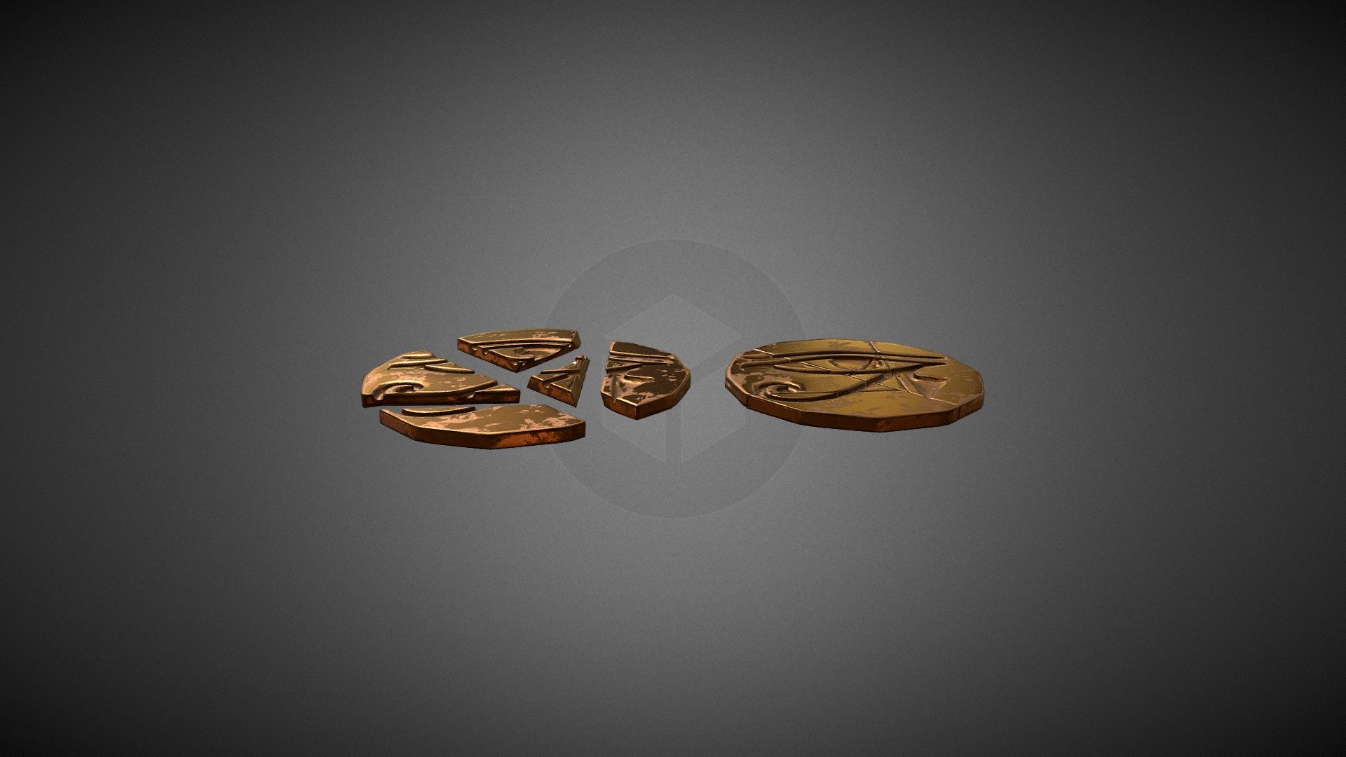 Egyptian Eye Puzzle Version 02