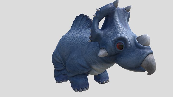 Sino-spino (Spinoceratops) 3D Model