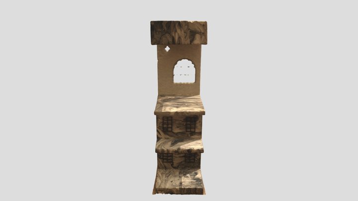 Model of Doge's Palace in a 10m SL Rise 3D Model