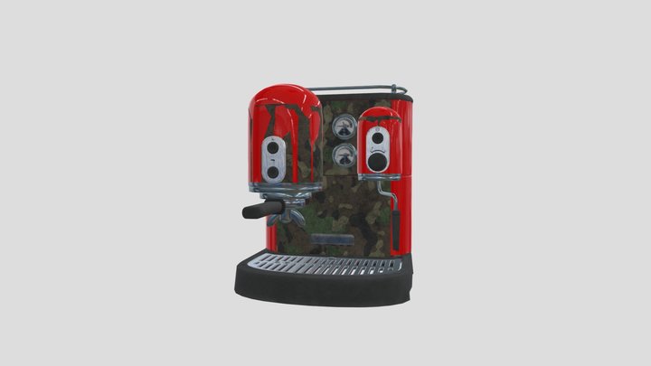 coffeeMakerReskin 3D Model