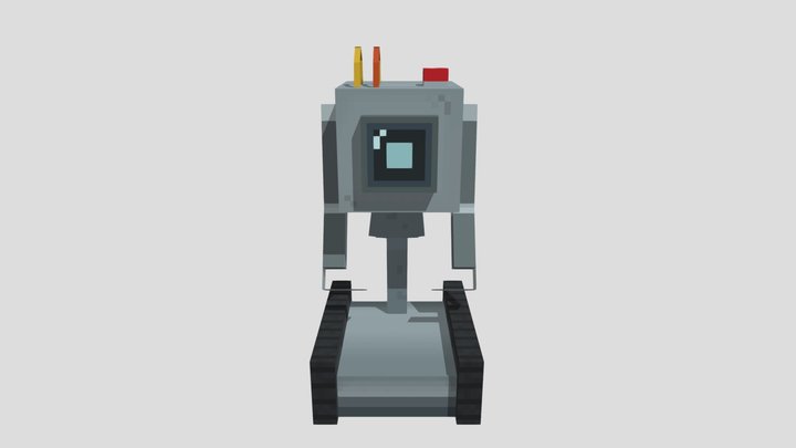 Purpose Robot from rick and morty 3D Model