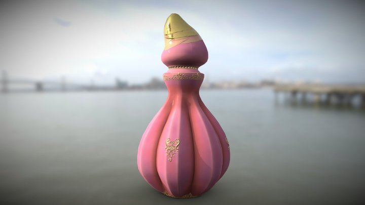 Perfume-bottle-design 3D models - Sketchfab