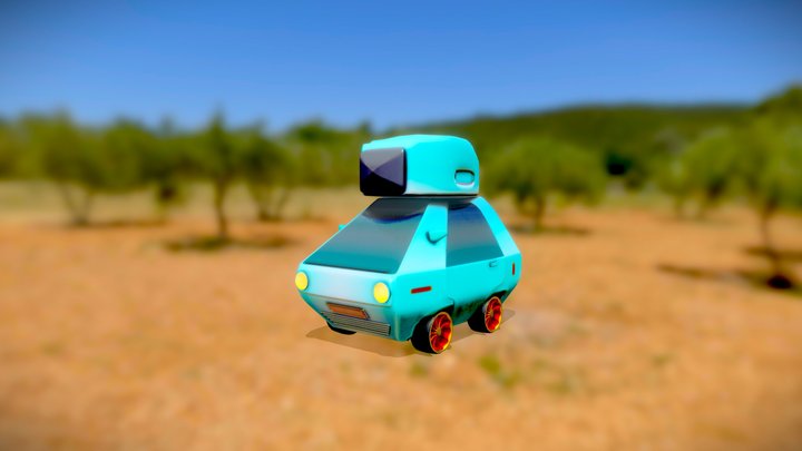 CuteCar MarsExplorer 3D Model